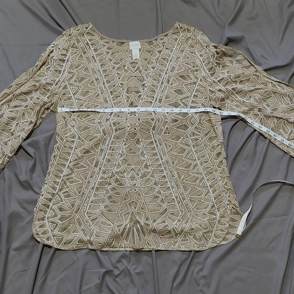 Chico's women long sleeve shirt - Picture 5 of 7